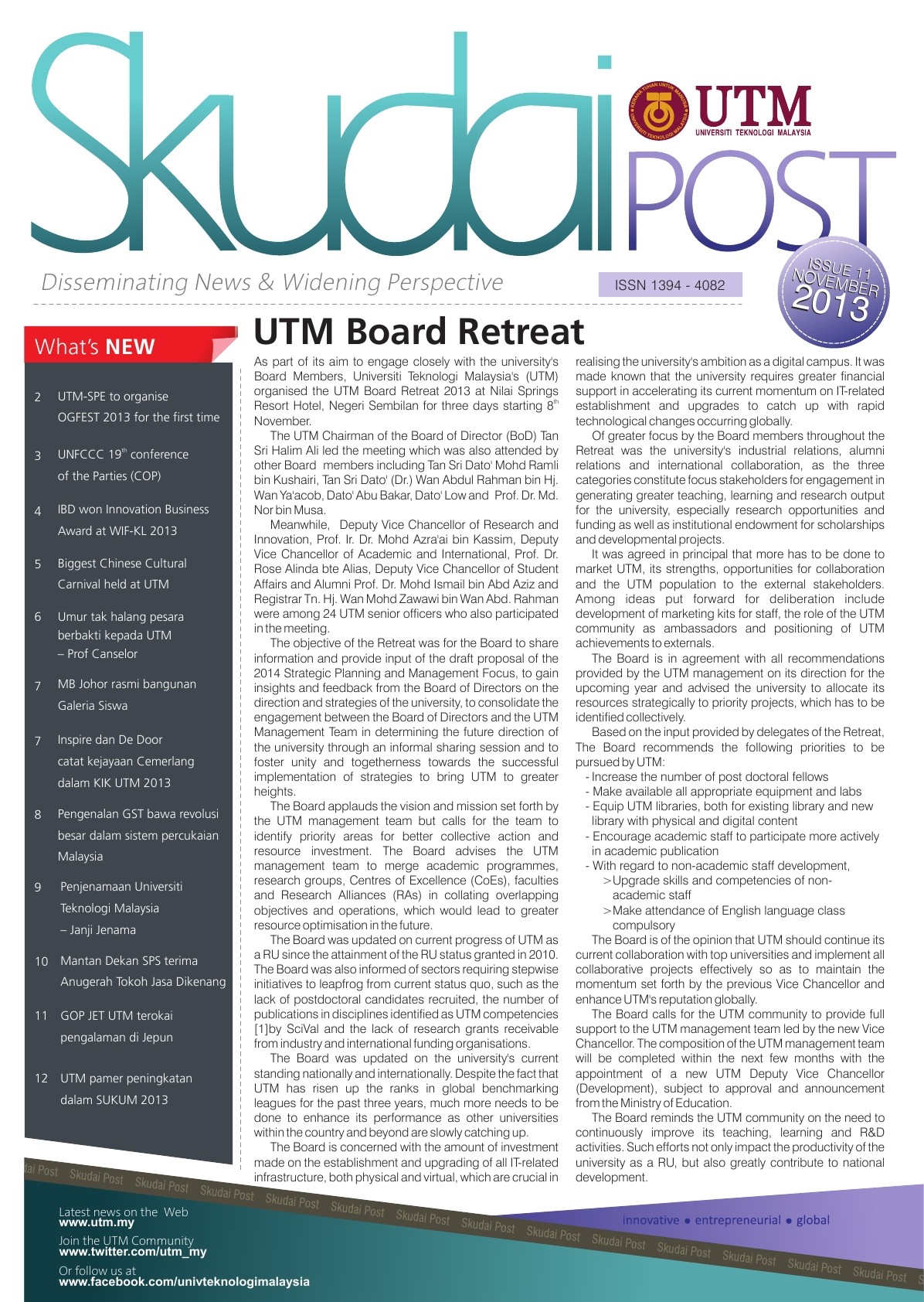 November Skudai Post 2013