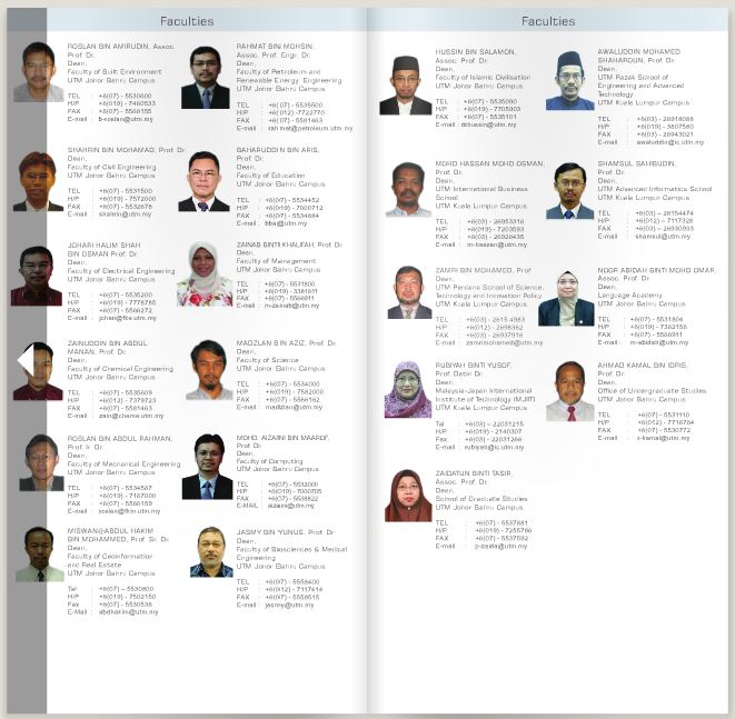 UTM Directory 2014