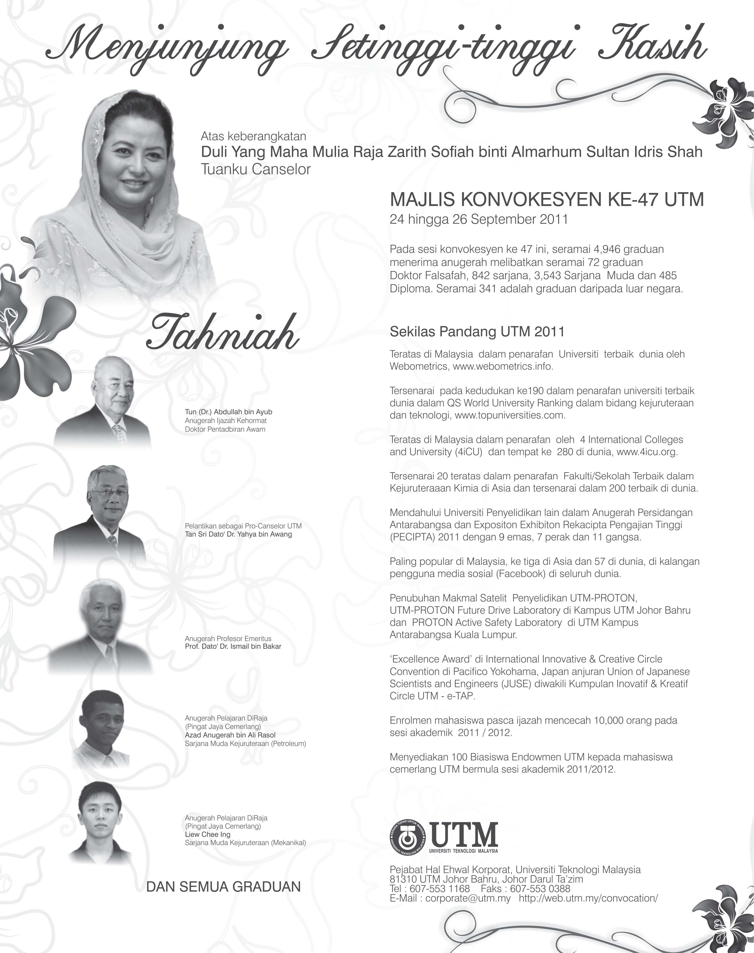 Konvo UTM Berita Harian