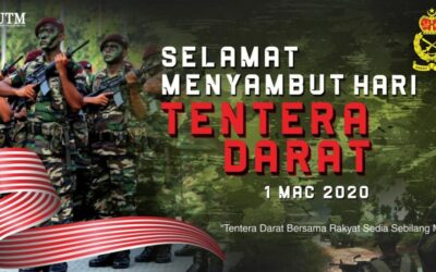 Selamat menyambut Hari Tentera Darat DiRaja Malaysia