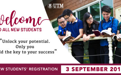 Welcome to all new students I 3 Sept 2019