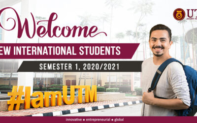 Welcome New International Students Semester 1,2020/2021