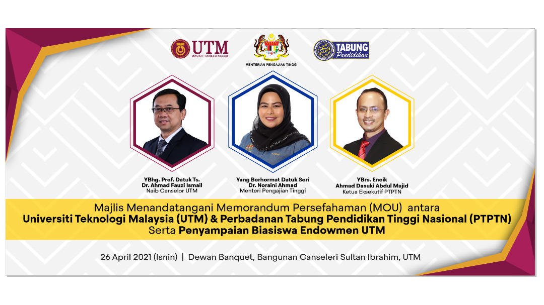 MoU UTM & PTPTN | Web Development