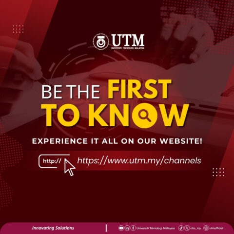 Poster promote UTM Channels | Web Development