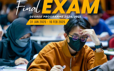 Final Exam (Degree & Postgraduate 2024/2025) – 31 Jan-16 Feb