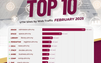Top 10 UTM Sites Feb2025