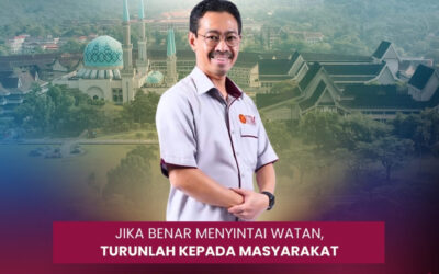 Carousel Merdeka Jika benar mencintai watan, turunlah kepada masyarakat